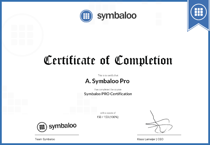 Symbaloo-Certification